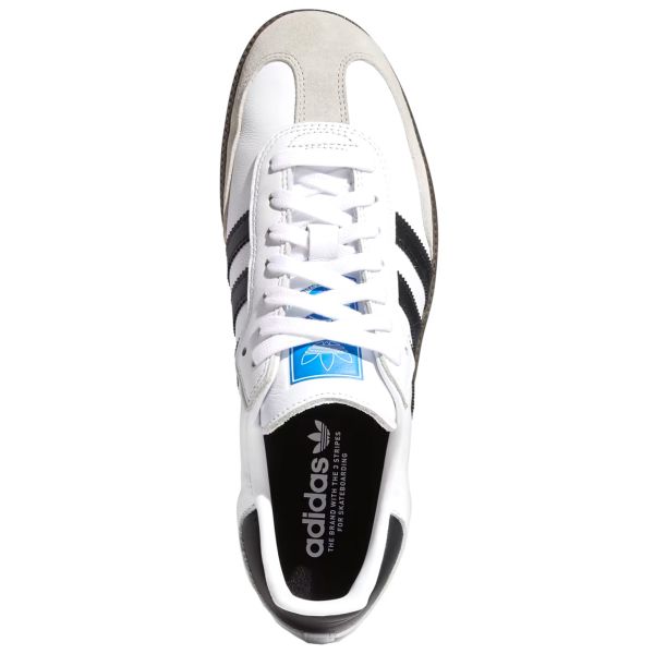 adidas. Samba ADV. White/ Black/ Gum.