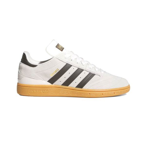 adidas. Busenitz Pro Shoes. Crystal White Shadow Olive Gum