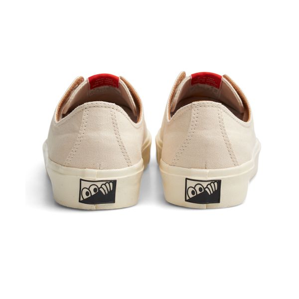 Last Resort. VM003 Canvas Low Shoe. White/White.