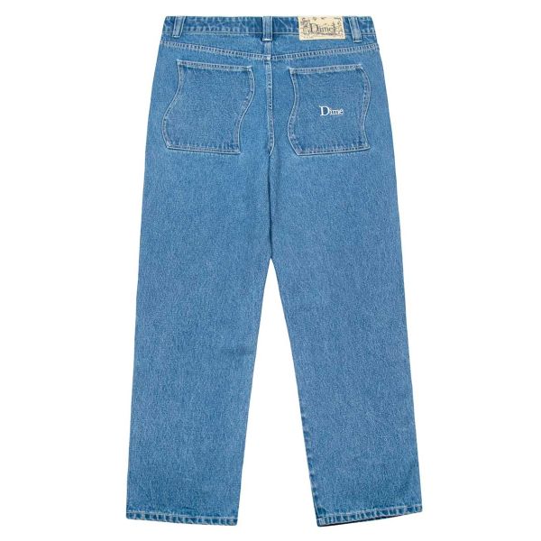 Dime. Denim Pants. Light Blue Wash.