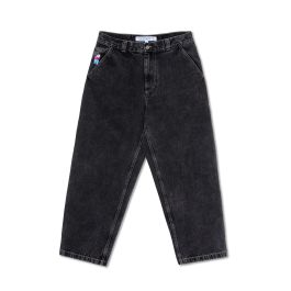 Polar. Big Boy Work Denim Pants. Washed Black.