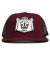 808 Crest Patch - Snap Back Trucker - Maroon