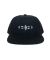 808 Skate Kids Oval Logo - Snap Back - Black.