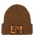 Anti Hero. Beanie Reserve Patch. Brown / Orange.