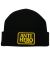 Anti-Hero. Reserve Beanie. Black/Yellow/Black.