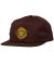 Anti-Hero. Grimple Stix Snapback. Dark Brown.