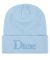 Dime. 3D Logo Beanie. Light Blue.