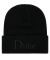 Dime. 3D Logo Beanie. Black.