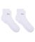 Dime. Classic 2 Pack Socks. White.