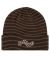 Dime. College Wave Beanie. Black.