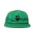 Ditch Life. Mermaid 5 Panel Hat. Bright Green.