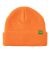 Krooked. Eyes Cuff Beanie. Orange/ Green.