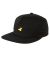 Krooked. OG Bird Snapback. Black / Yellow.