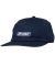 Krooked. Moonsmile Script Strapback. Navy.