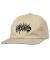 Krooked. Necro Skript Strapback. Off White/Black.