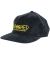 Krooked. Eyes Snapback Hat. Black/Yellow.