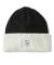 Polar. Double Fold Merino Beanie. Black / White.