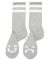 Polar. Happy Sad Socks. Heather Grey.