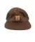 Real. Stamped Strapback Hat. Brown.