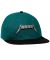 Sci-Fi Fantasy. Metal Logo Hat. Aqua/ Black.