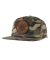 Spitfire. Orange Swirl Patch Strapback Hat. Camo.