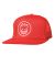 Spitfire. Big Head Circle Trucker Hat. Red/ White.