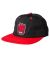 Spitfire. Big Head Strapback. Black/ Red.