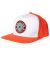 Spitfire. Classic 87 Swirl Snapback. Orange/ White.