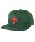 Spitfire. Bighead Fill Snapback. Dark Green / Red.