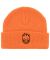 Spitfire. Bighead Cuff Beanie. Orange/Black.