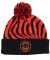 Spitfire. Classic Swirl Beanie. Red/ Black.