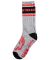 Spitfire. Classic 87 Sock. Grey/ Red/ Black.