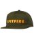 Spitfire. LTB Script Snapback. Olive.