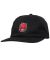 Spitfire. Lil Bighead Fill Strapback Hat. Black/ Red.