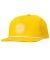 Spitfire. Classic 87 Swirl Snapback Hat. Yellow/ White.