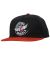 Spitfire. Flying Classic Snapback Hat. Black/ Red.