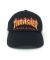 Thrasher. Flame Old Timer Hat. Black.