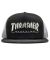 Thrasher. Mag Logo Trucker Hat. Black/ Grey.