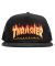 Thrasher. Flame Trucker Hat. Black.