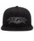 Thrasher x Anti Hero. Mag Banner Snapback Hat. Black.