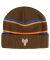 Venture. Heritage Cuff Beanie. Brown/Orange/Blue.