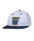 Venture. Enblem Strapback. White/Navy.