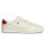 adidas. Puig Indoor Pro Shoes. Cream White/Cream White/Scarlet.