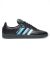 adidas. Black Sheep x Charlotte FC Samba ADV. Core Black/FTWR White/Ice Blue.