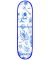 Baker. Riley Hawk Lunacy Pro Deck 8.25. White / Blue.