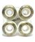 Bones. SPF Fatties. 54mm. 81b. Gold.