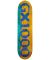 GX1000. Split Veneer Team Deck. 8.25 x 32.125 - WB 14.25. Teal/Yellow.