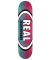 Real. 8.25 Parallel Fade Oval Deck. Pink/ Blue.