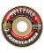 Spitfire. F4 101a. Conical Full Shape Wheels. Natural/Red Print.