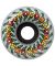 Spitfire. 80 HD Gonz Flowers Conical Full Shape Wheels. Clear/Multi.